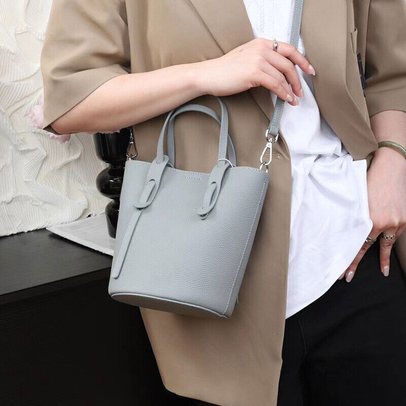 New fashion bag head layer cowhide bag niche design shoulder crossbody bag