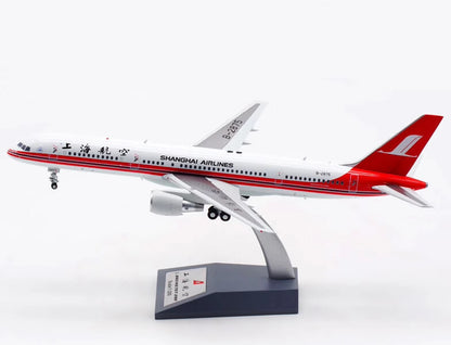 1:200 Aviation SHANGHAI AIRLINES BOEING B757-200 Airplane Diecast Plane Model