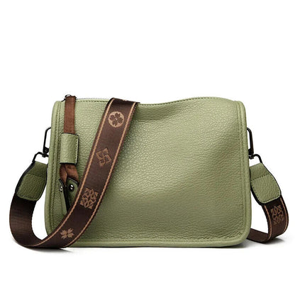 Genuine Leather Women Tote Bag Cowhide Ladies Shoulder Crossbody Bags Female