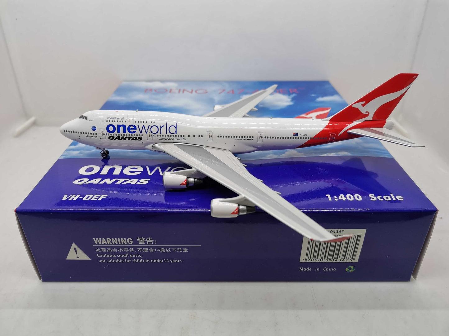 1:400 Phoenix oneworld BOEING B747-400 Airplane Diecast Aircraft Plane Model