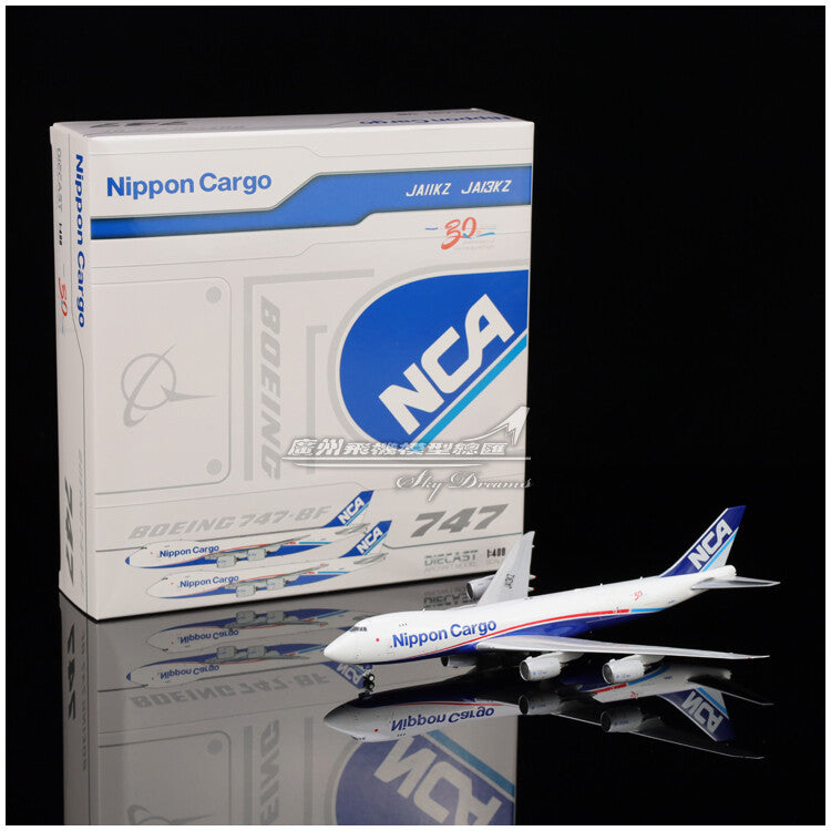1:400 JC Wings NCA Nippon Cargo BOEING 747-8F Airplane Diecast Aircraft Model