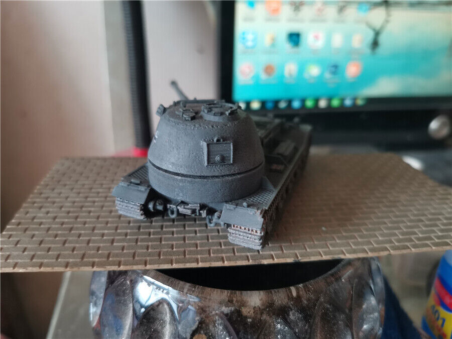 Homemade 1/72 German VK7201 Military Tank Finished Model Static Ornament