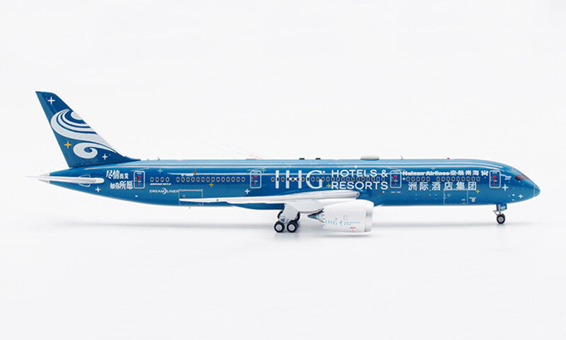 1:400 AV Models Hainan Airlines Plane Boeing 787-9 IHG Diecast Aircraft Mode