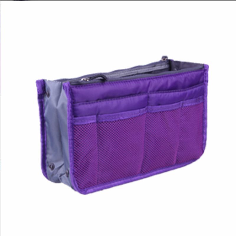 Bag Nylon Travel Insert Organizer Handbag Purse Large Liner Makeup Cosmetic Bag