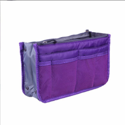 Bag Nylon Travel Insert Organizer Handbag Purse Large Liner Makeup Cosmetic Bag