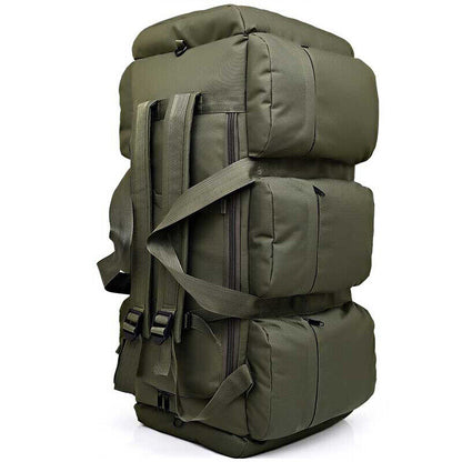 90L Men's Military Tactical Backpack Oxford Hiking Camping Backpacks Travel Bag