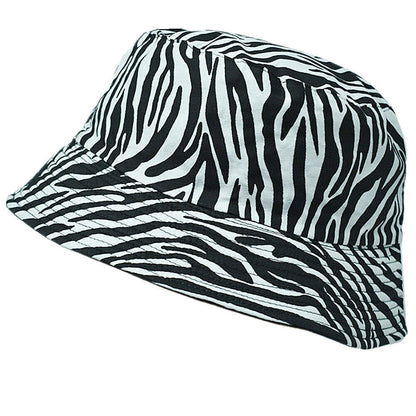 Unisex 100% Cotton Bucket Hat Boonie Hunting Fishing Outdoor Reversible Cap