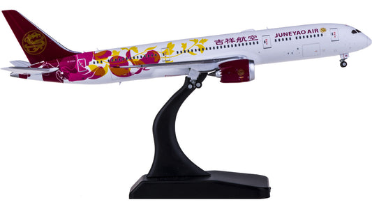 1:400 JC Wings JUNEYAO AIR BOEING 787-9 Passenger Airplane Diecast Plane Model