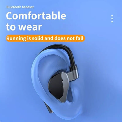 Bluetooth Earpiece Wireless Headset Noise Cancelling Headphones Driver Trucker