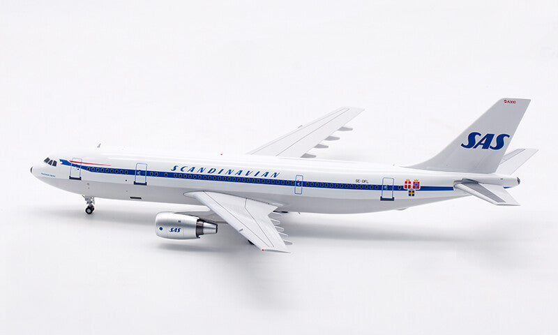 1:200 Inflight SAS Scandinavian Airlines Airbus A300B2 Diecast Aircraft Model