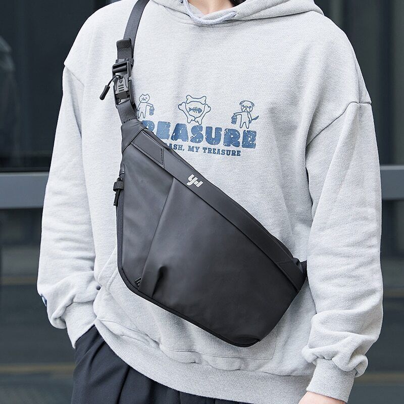 Business Bag Transverse Men's Bag Cross Shoulder Bag Man Travel Crossbody Bag