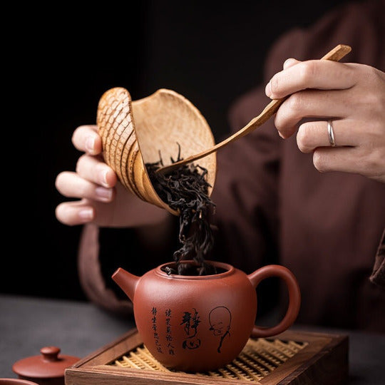Natural Bamboo Tea Spoon Tea Ceremony Set Accessories