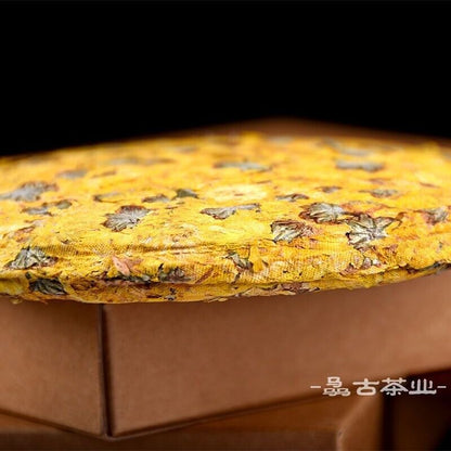 Chrysanthemum Aroma Dried Flower Tea Cake Blooming Tea Nectar Scented Herbal Tea