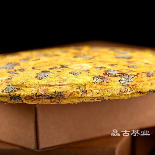 Chrysanthemum Aroma Dried Flower Tea Cake Blooming Tea Nectar Scented Herbal Tea