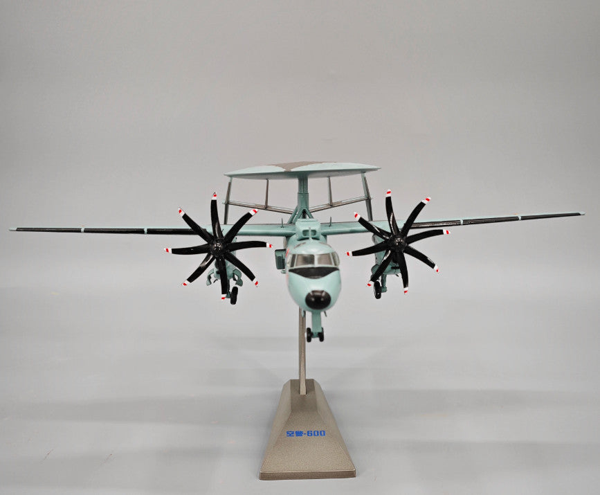 1:72 KJ-600 AWACS Early Warning Aircraft Plane Diecast Military Airplane Model