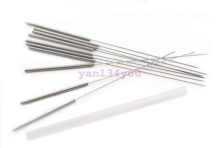 Acupuncture Spring Handle Needles with Guide Tube 500 1000 Massage Cupping Treat