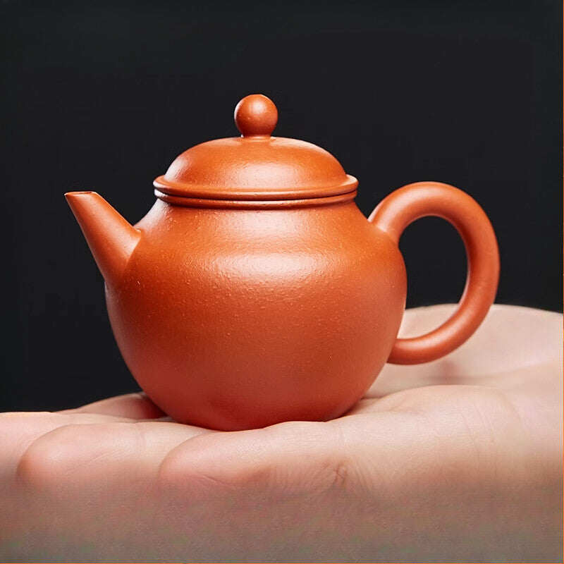 Tea Pot Kung Fu Tea Maker 100ml Delicate Cute Pure Handmade Purple Clay Teapot