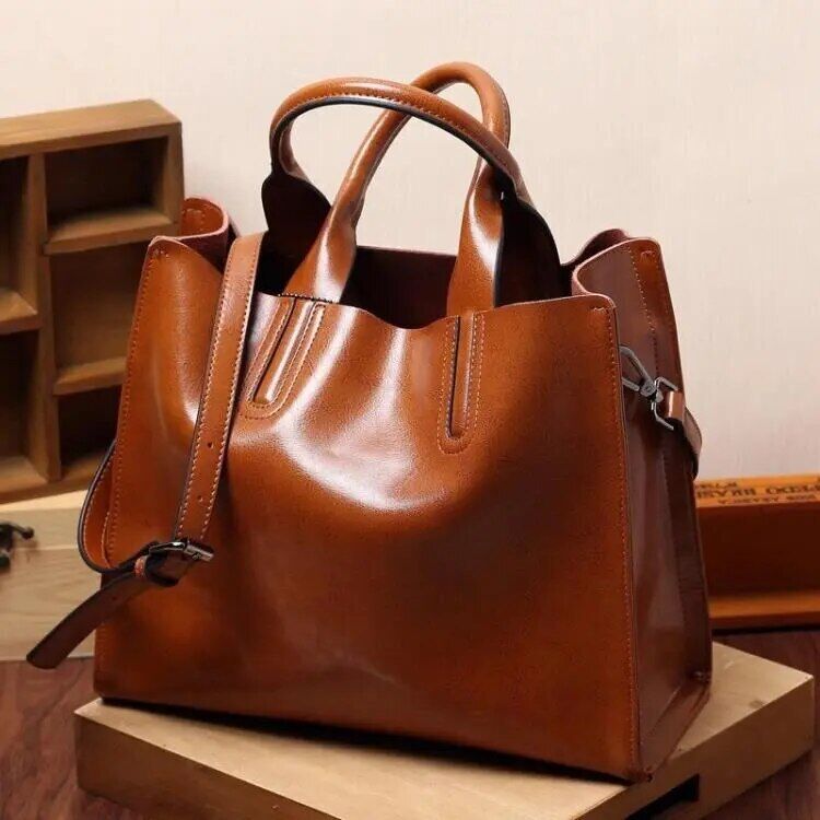 Genuine Bags Women Messenger Bags Handbags Ladies Shoulder Bag