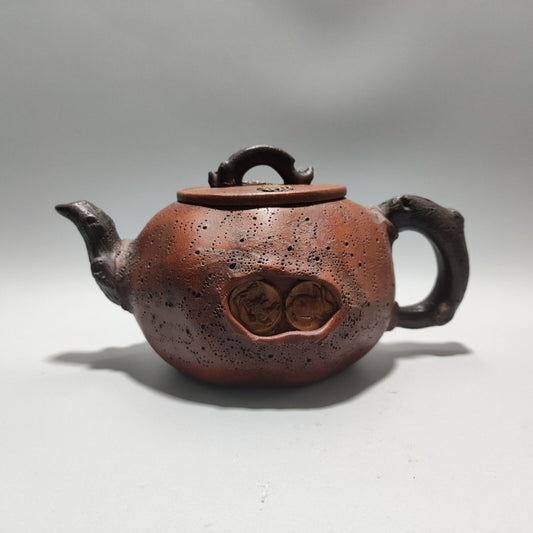 Vintage Chinese Yixing Purple Clay Teapot Zisha Ceremony Fashion Gift Teaware