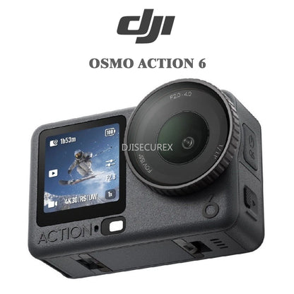 DJI Osmo Action 6 Standard Combo – Variable Aperture Sports Camera
