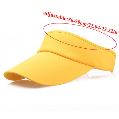 Adjustable Hat Neutral Hat Outdoor Sun Hat Empty Top Hat Sunshade Hat ⊰