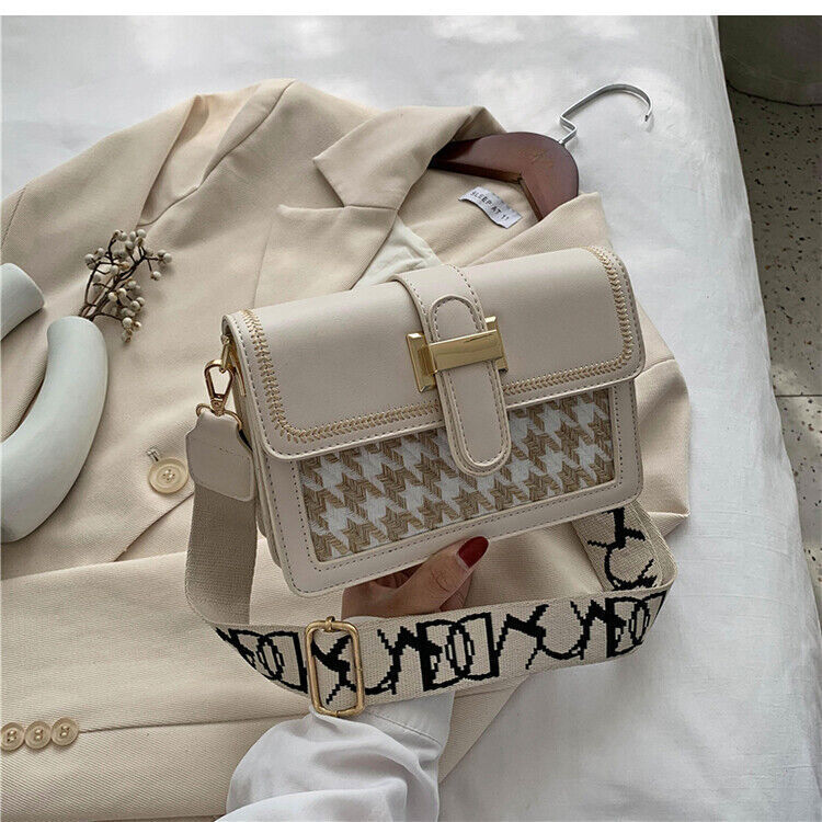 Bag Design Woolen Square Bag & Elegant Shoulder Bag Thickness 8cm
