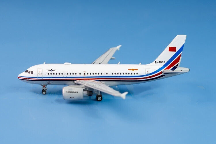 1:400 JC Wings PLAAF AIRBUS A319 Passenger Airplane Diecast Plane Aircraft Model