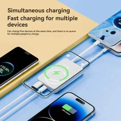 30000mAh Magnetic Power Bank – Super Fast Wireless Charge