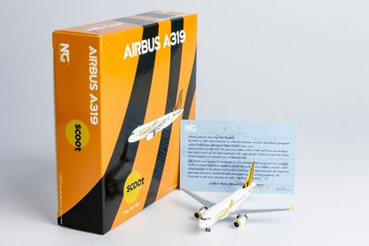 1:400 NG Model Scoot AIRBUS A319 Passenger Airplane Diecast Aircraft Plane Model