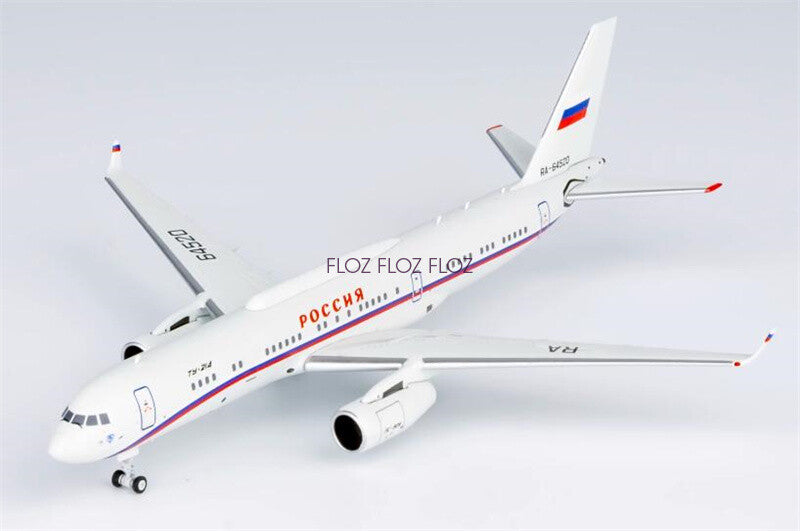 NG Model Russian Air Force TU-214PU-SBUS RA-64520 1:400 Aircraft Pre-built Model