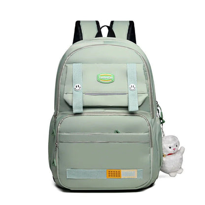 Girls' Schoolbag Middle School Students' Decompression Backpack