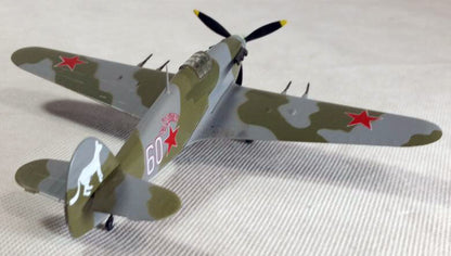 WWII Hurricane MK II Soviet Russia aircraft 1/72 plane non diecast Easy model