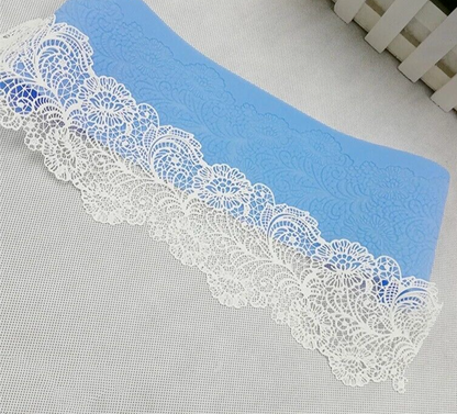 Cake Decoration Tool 40cm Silicone Mat Flower Lace Mold Fondant Border 40x10cm