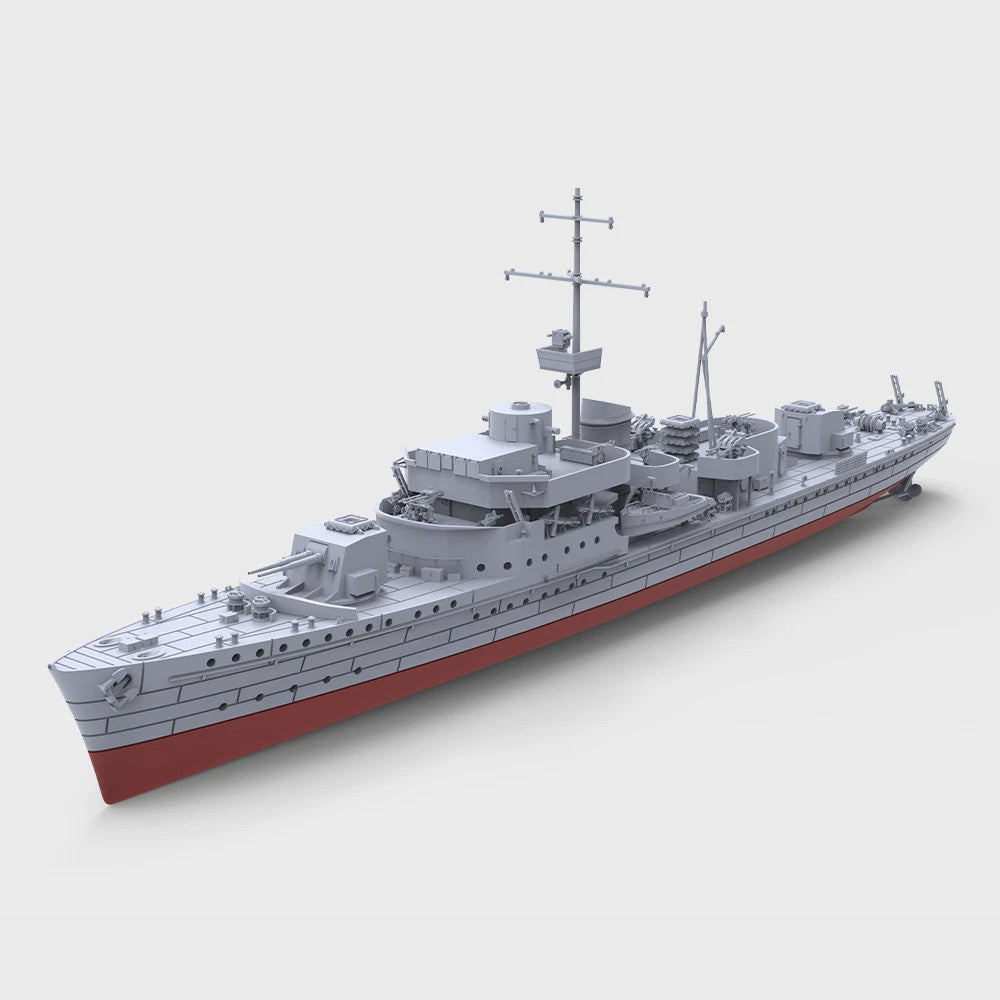 SSMODEL SSC1000619S 1/1000 Military Model Kit German K2 Gunboat FULL HULL