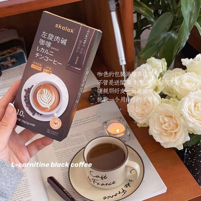 skalak coffee flow fat tea black coffee enzyme jelly milkshake 100g
