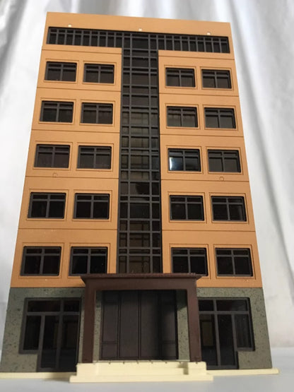 N Scale Outland Building Model Railway House 1/150 Office Building Scene Model