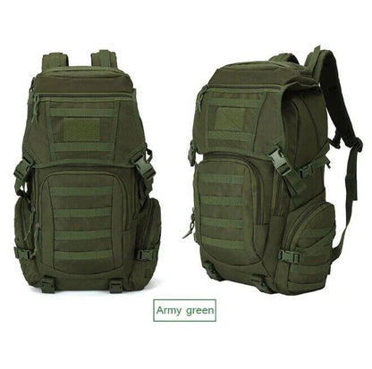 Tactical Backpack Camping Hiking Daypack Army Rucksack Sport Hunting Bag 50L