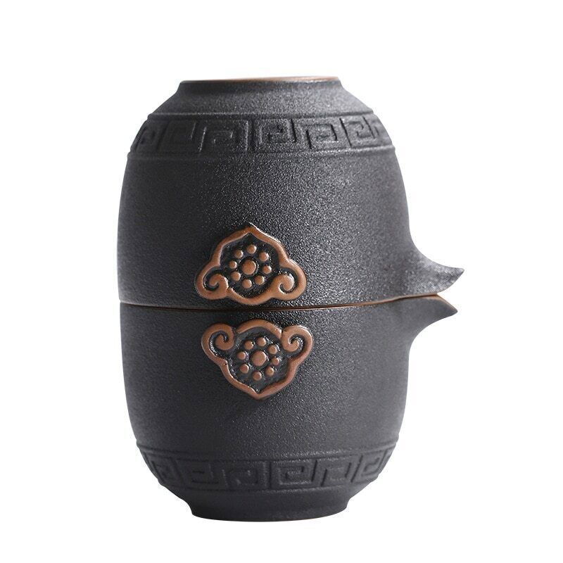 Outdoor Travel Tea Set Tea Set Ceramic Portable Teapot Porcelain Teaset Gaiwan