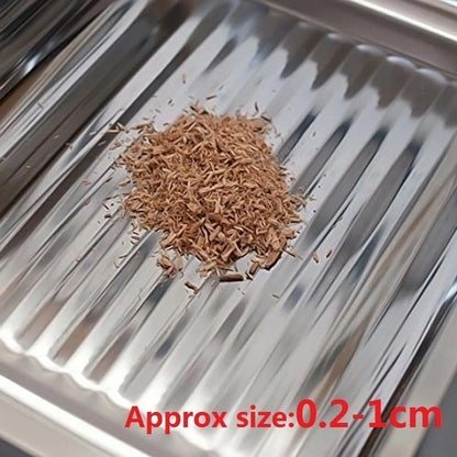 Apple Wood Dust BBQ Cherry Oak Shavings Barbecue Sawdust Dried Chip Burn Smokers
