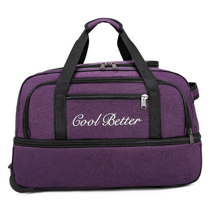 Travel Trolley BagTravel Bag Men Luggage Backpack Outdoors Trip