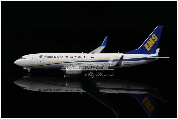 1:400 JC Wings China Post Airlines EMS BOEING 737-800F Airplane Diecast Model