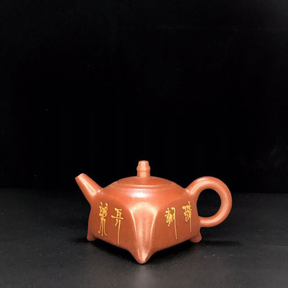vintage chinese yixing purple clay teapot zisha ceremony teaware collection rare teapot