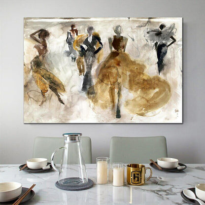 Abstract Woman Canvas Painting Canvas Wall Art Home Decor Prints Art Wall Poster