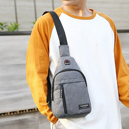 Shoulder Chest Daily Bags Male Female Nylon Waist Packs Crossbody Outdoor Sports