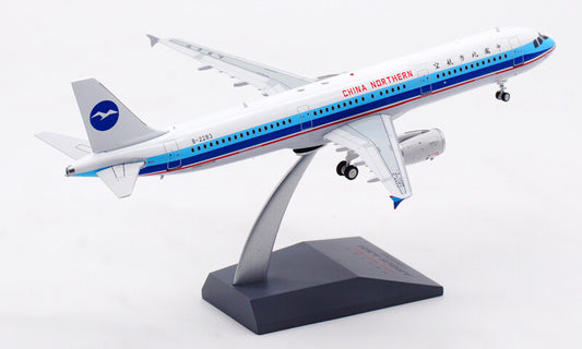 1:200 Aviation CHINA NORTH AIRBUS A321 Passenger Airplane Diecast Aircraft Model