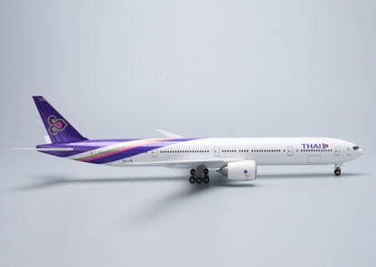 47CM 1:157 THAI BOEING 777-300ER Airplane Landing Gears Resin Aircraft Model
