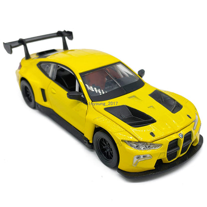 1/32 2023 BMW M4 GT3 Model Car Metal Diecast Toy Cars Toys for Boys Kids Gifts