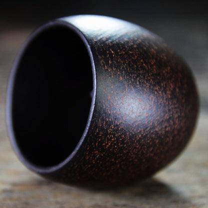 80ml Chinese Yixing Black Zhuni Clay Tea Cup Master Zisha Cup Handmade Tea Cups