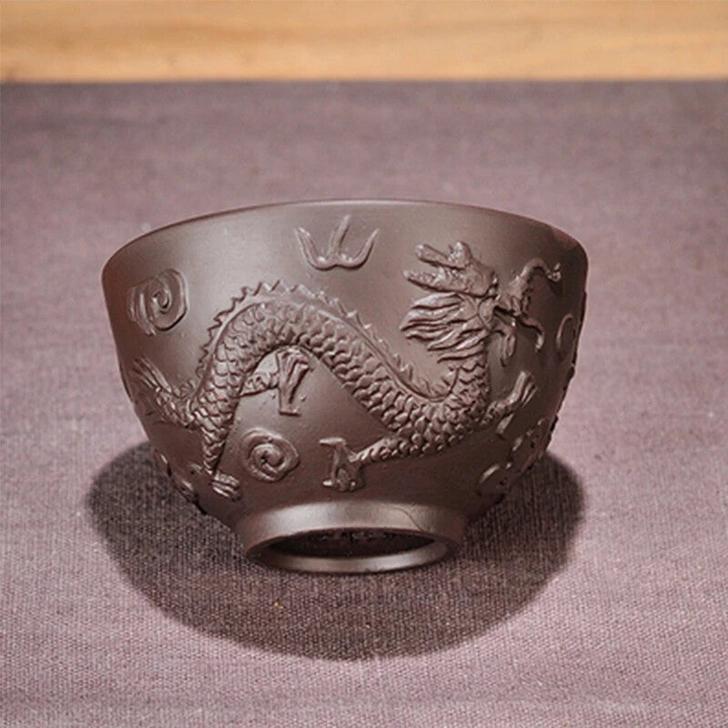 100ml YiXing Purple Clay Tea Cup China Kung Fu Tea Set Large Tea Cup