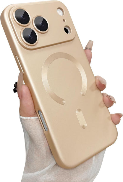 Magnetic for Iphone 17 Pro Max Case, with Camera Lens Protector, Compatible with
